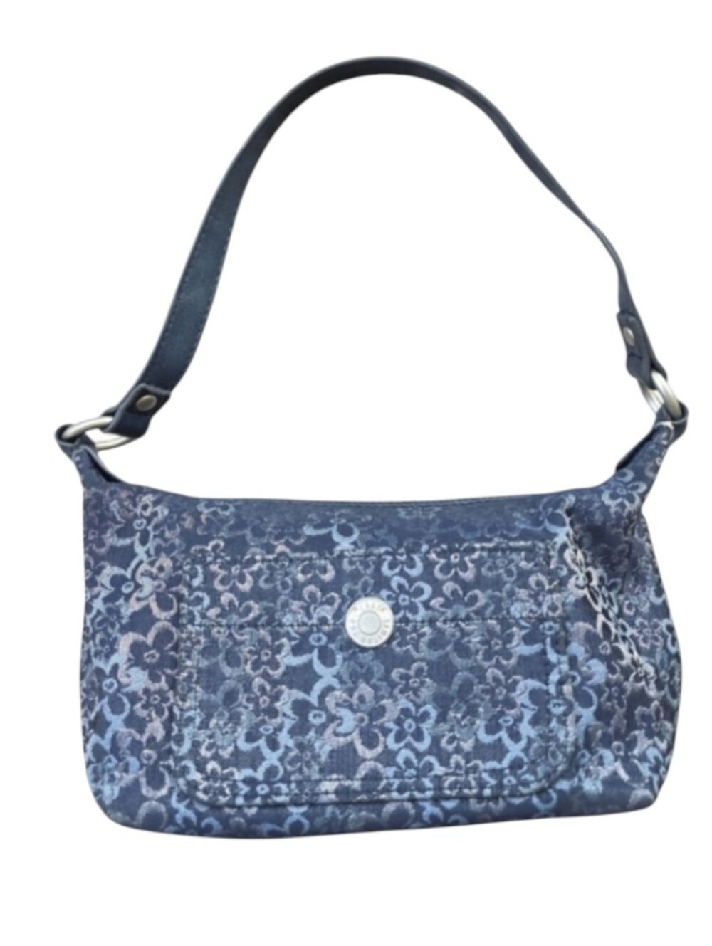 Vintage Limited Too Shoulder Bag Blue Floral Mini Bag Daisy Denim Jacquard